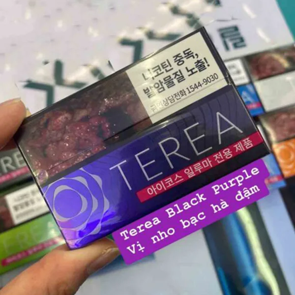 【黑冰葡萄】韓國版TEREA煙彈 IQOS ILUMA主機專用 整條煙(10包):圖片 2